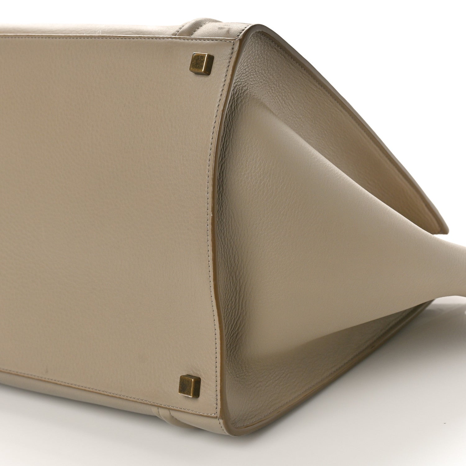 Celine Supple Calfskin Medium Phantom Luggage Beige 8 of 11
