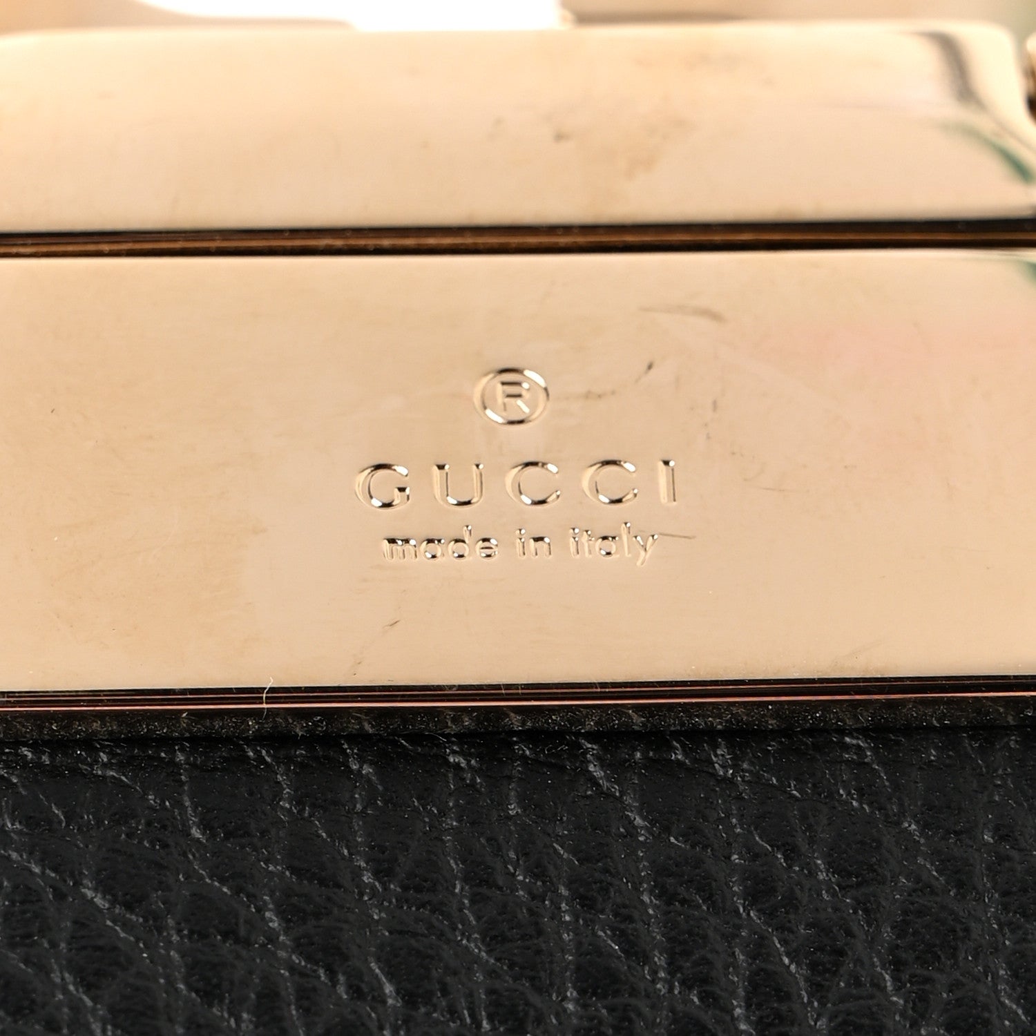 Gucci Dollar Calfskin 1973 Reversible Belt 90 36 Black Sun Orange 4 of 7