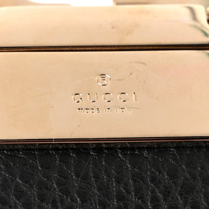 Gucci Dollar Calfskin 1973 Reversible Belt 90 36 Black Sun Orange 4 of 7