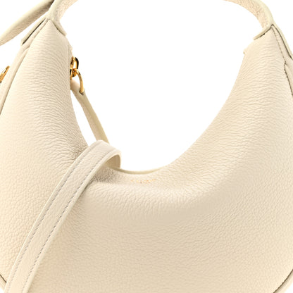 Celine Supple Grained Calfskin Teen Lulu Shoulder Bag Rice 8 of 11