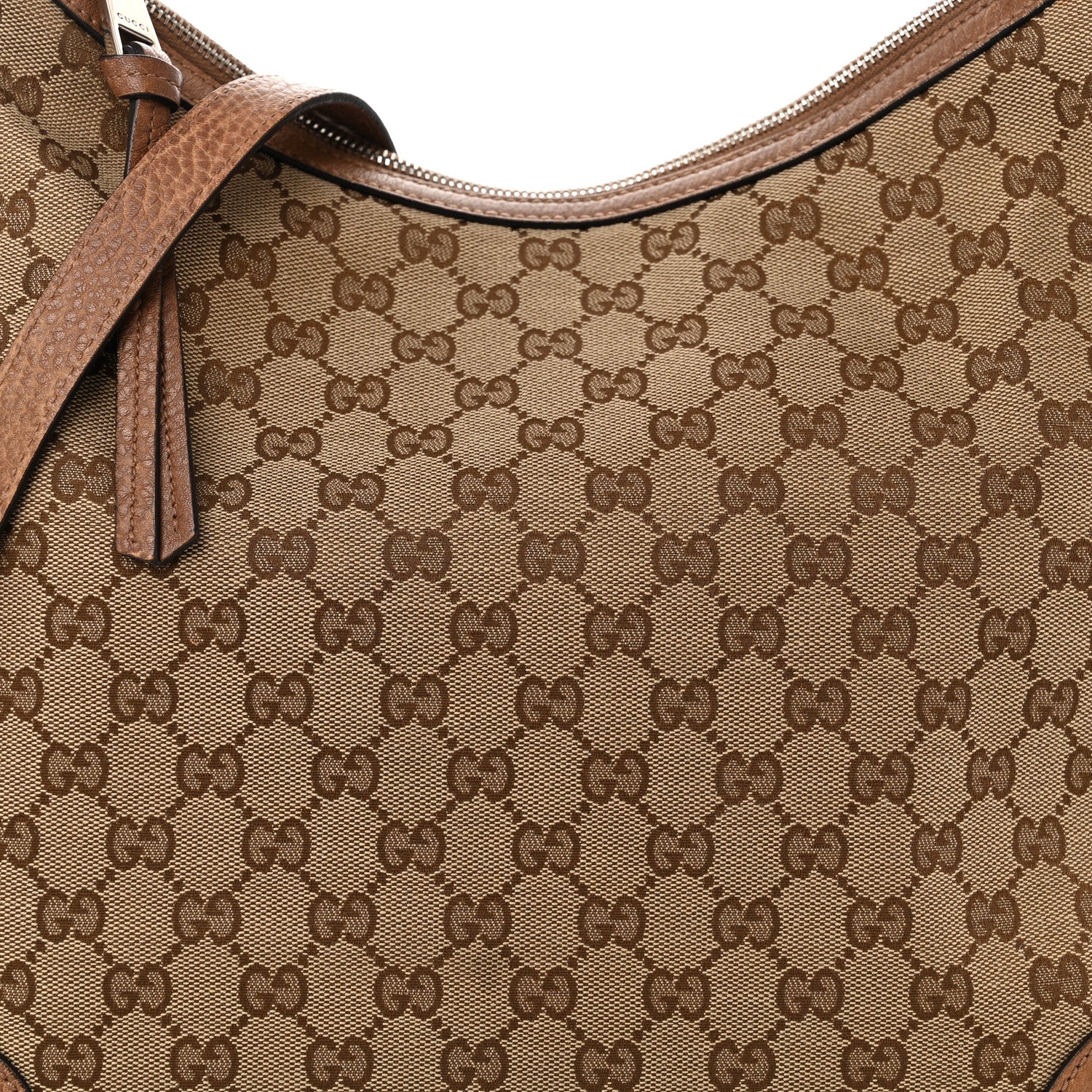Gucci Monogram Old Libeccio Small Miss GG Hobo Beige Ebony Light Brown 8 of 10