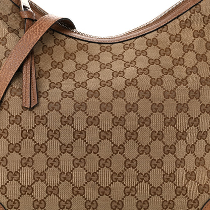 Gucci Monogram Old Libeccio Small Miss GG Hobo Beige Ebony Light Brown 8 of 10