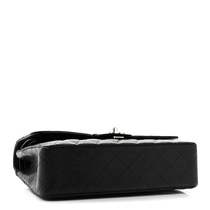 Chanel Caviar Quilted Medium Double Flap Black 4 of 10