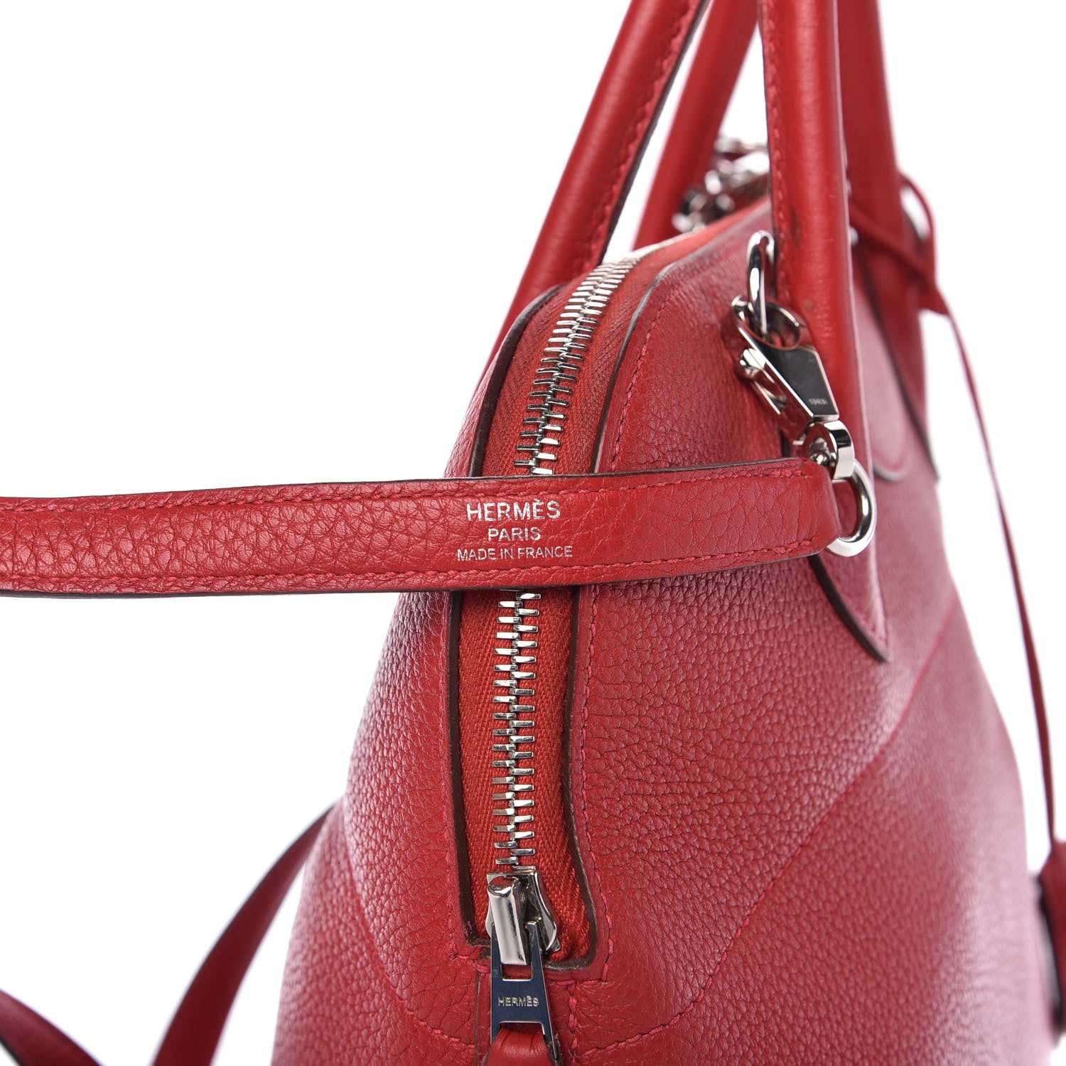 Hermes Taurillon Clemence Bolide 31 Rouge Casaque 9 of 10