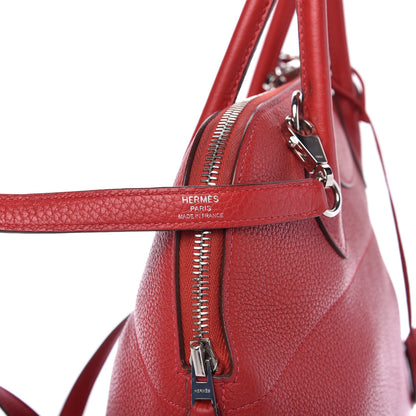 Hermes Taurillon Clemence Bolide 31 Rouge Casaque 9 of 10