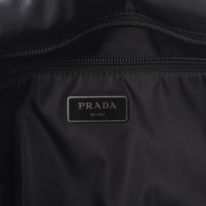 Prada Tessuto Nylon Soft Calf Messenger Royal Black 6 of 11