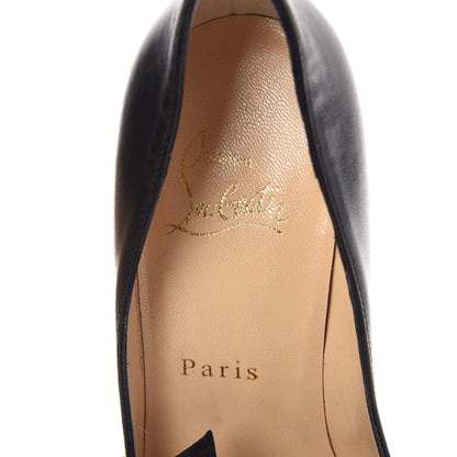 Christian Louboutin Shiny Nappa Madame Menodo 100 Pumps 35 Black 7 of 10