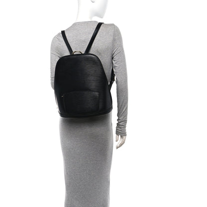 Louis Vuitton Epi Gobelins Backpack Black 2 of 10