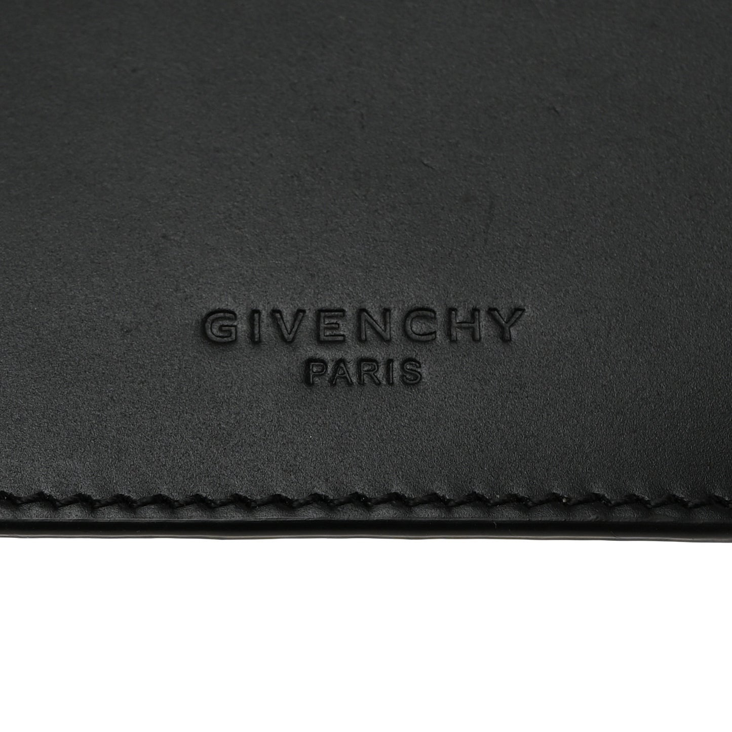 Textured Coated Canvas Monkey Brother Print Folding Card Holder Black