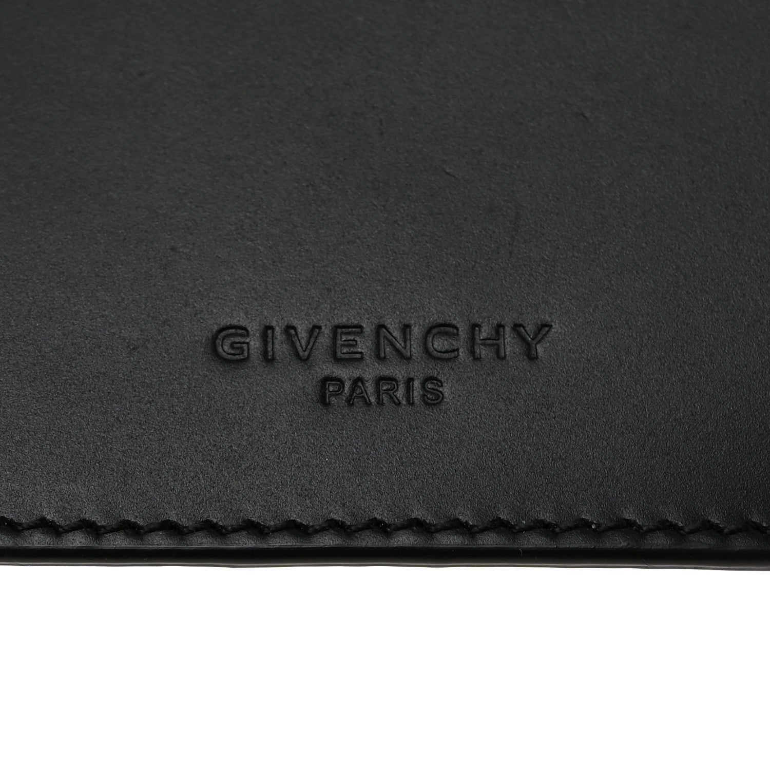 Givenchy Textured Coated Canvas Monkey Brother Print Folding Card Holder Black 6 of 9