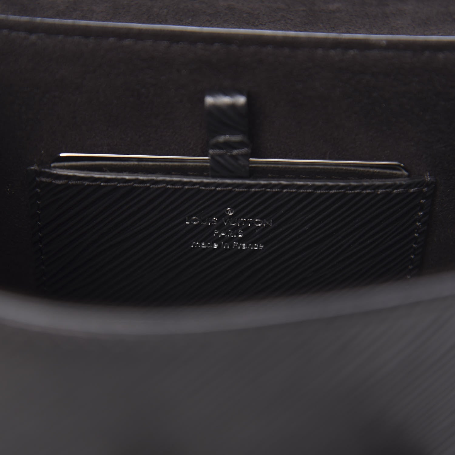 Louis Vuitton Epi Twist Shoulder Bag MM Black 5 of 10