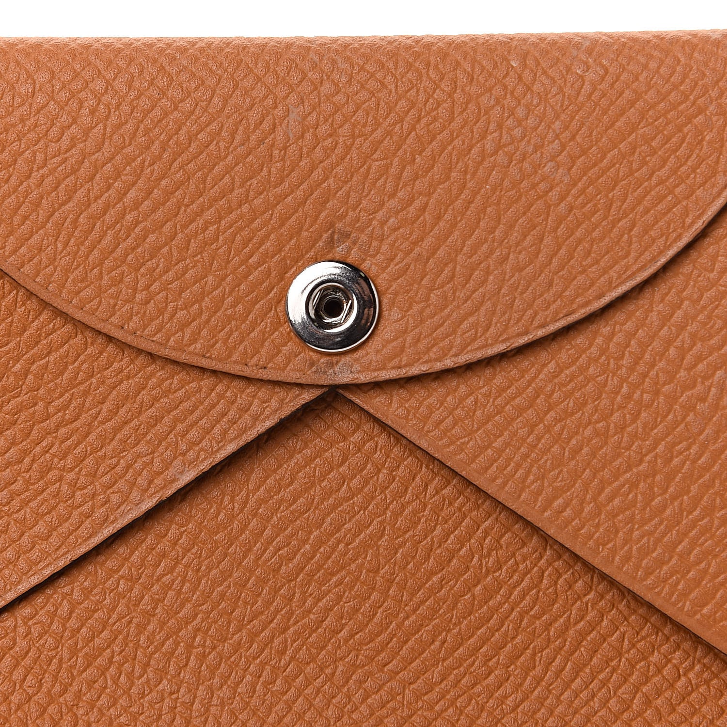 Hermes Epsom Calvi Card Case Gold 9 of 10