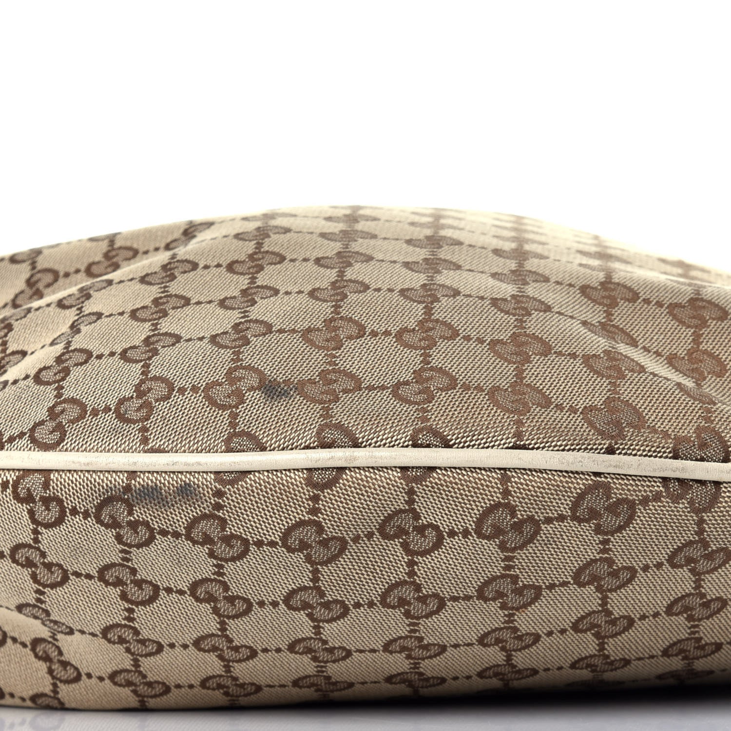 Gucci Monogram Large Wave Hobo Off White 8 of 14