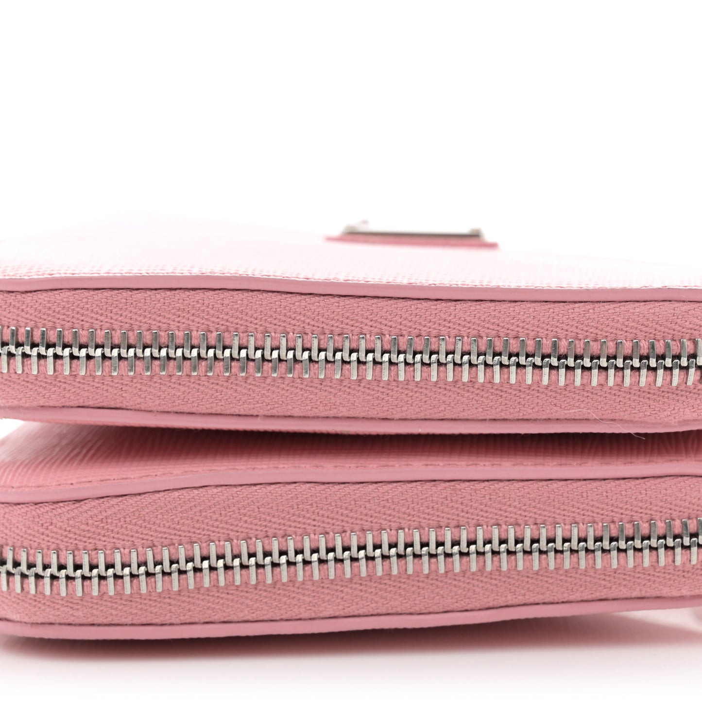 Saffiano Mini Triangle Crossbody Pouch Petalo