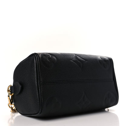 Louis Vuitton Empreinte Monogram Giant Speedy Bandouliere 20 Black 4 of 8