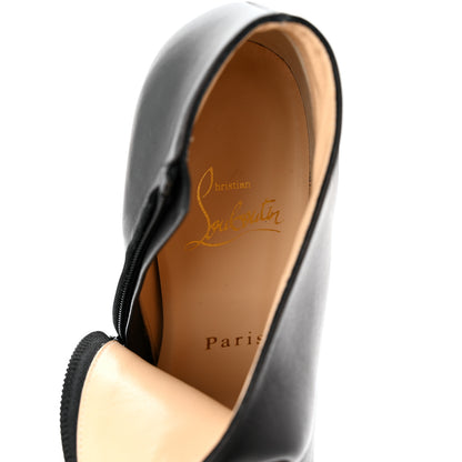 Christian Louboutin Calfskin Belle 85 Ankle Boots 37 Black 5 of 6