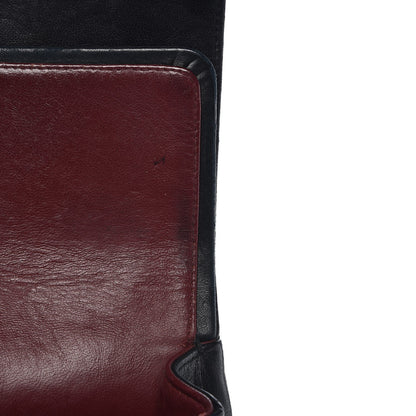 Chanel Lambskin Quilted Medium Double Flap Black 8 of 17