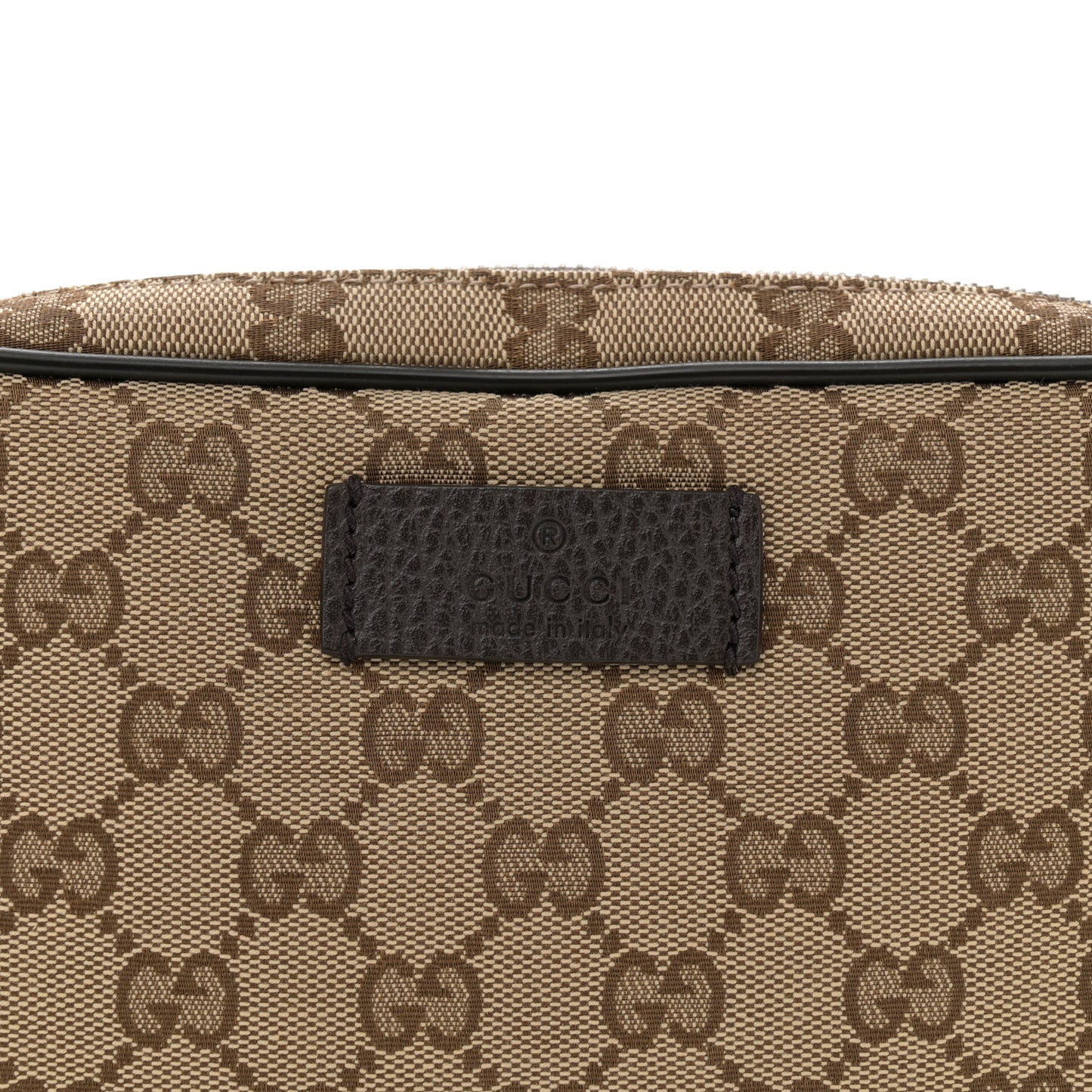 Monogram Belt Bag Dark Brown