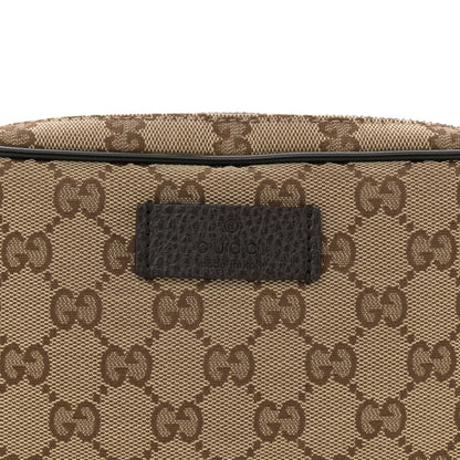 Gucci Monogram Belt Bag Dark Brown 8 of 10