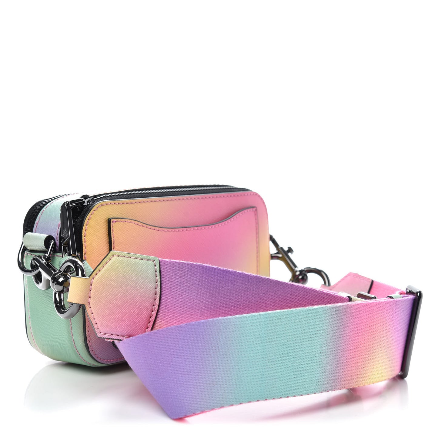 Saffiano Small Snapshot Camera Bag Multicolor