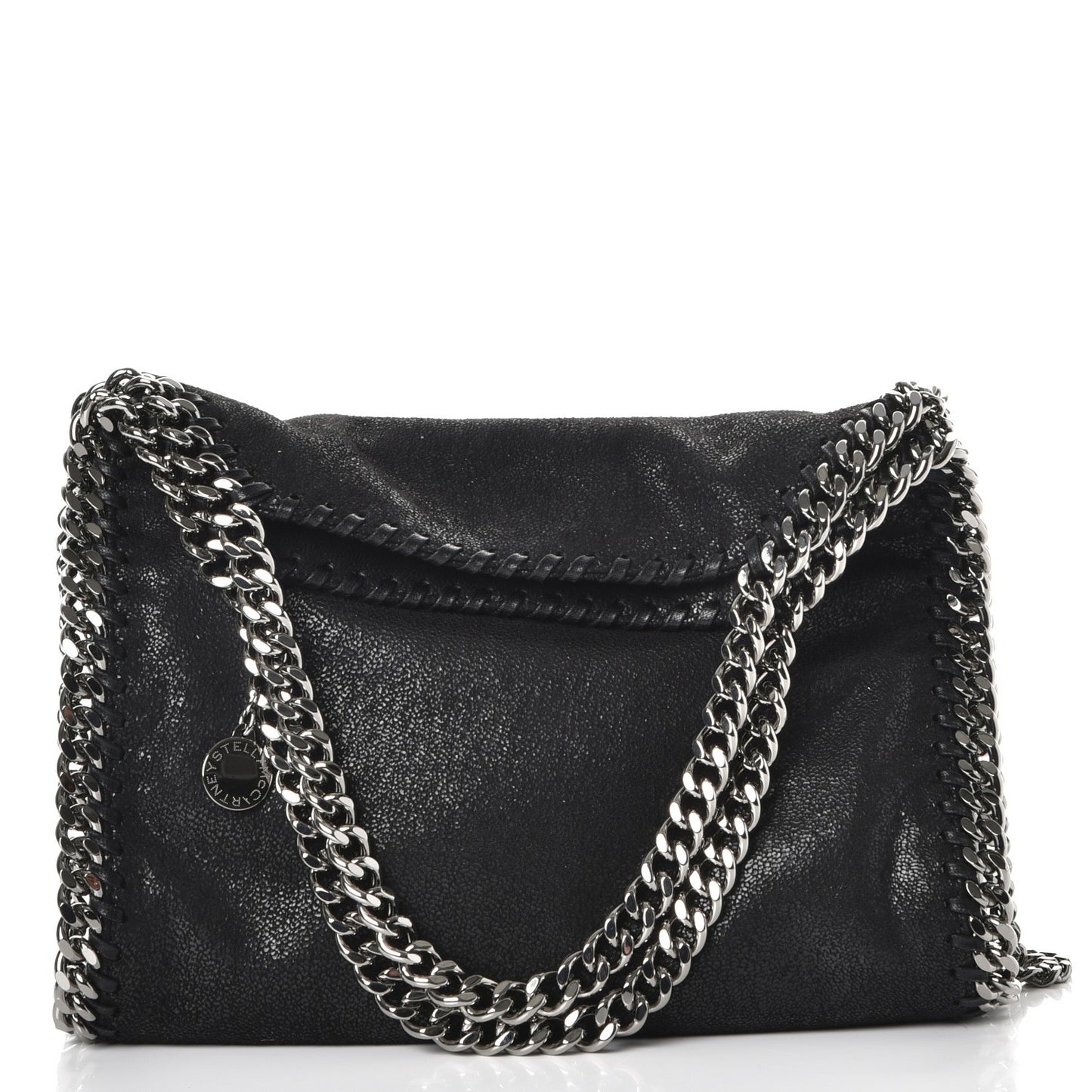 Shaggy Deer Mini Falabella Tote Black