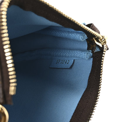Louis Vuitton Monogram 2022 Christmas Animation Tokyo Mini Pochette Accessories Blue 7 of 8