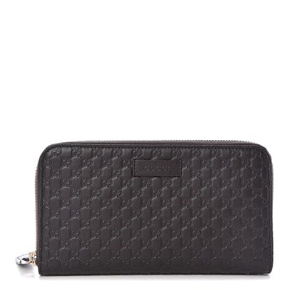 Gucci Microguccissima Zip Around Wallet Testa di Moro 1 of 8