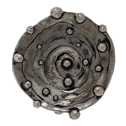 Saint Laurent Metal Ring 54 7 Gunmetal Black 1 of 5