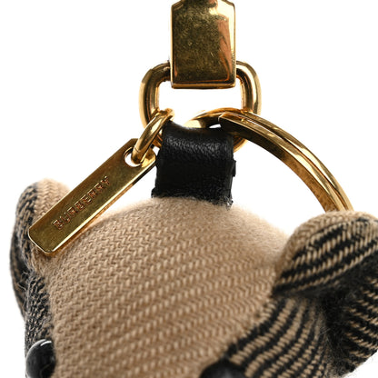 Burberry Cashmere Check Thomas Bear Keychain Charm 4 of 7