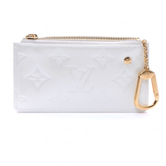 Louis Vuitton Vernis Key Pouch Perle 3 of 6