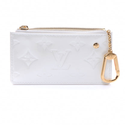 Louis Vuitton Vernis Key Pouch Perle 3 of 6