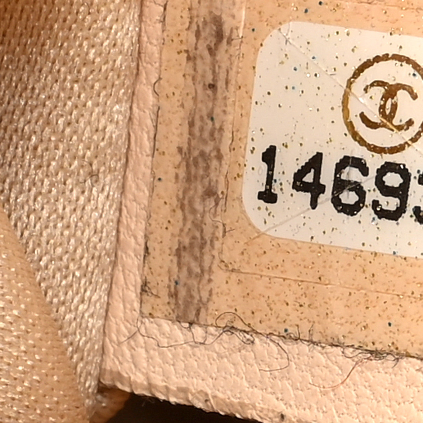 Caviar Quilted Grand Shopping Tote GST Beige Clair