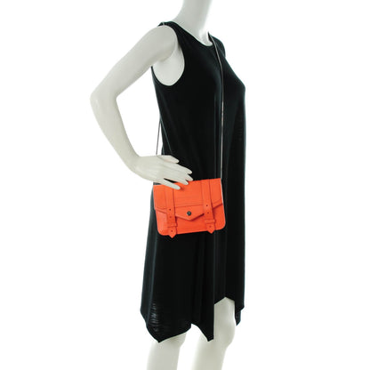 Proenza Schouler Lambskin Large PS1 Chain Wallet Grapefruit 2 of 6