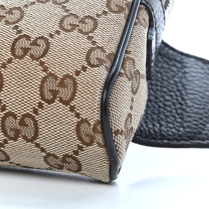 Gucci Monogram Belt Bag Dark Brown 10 of 11