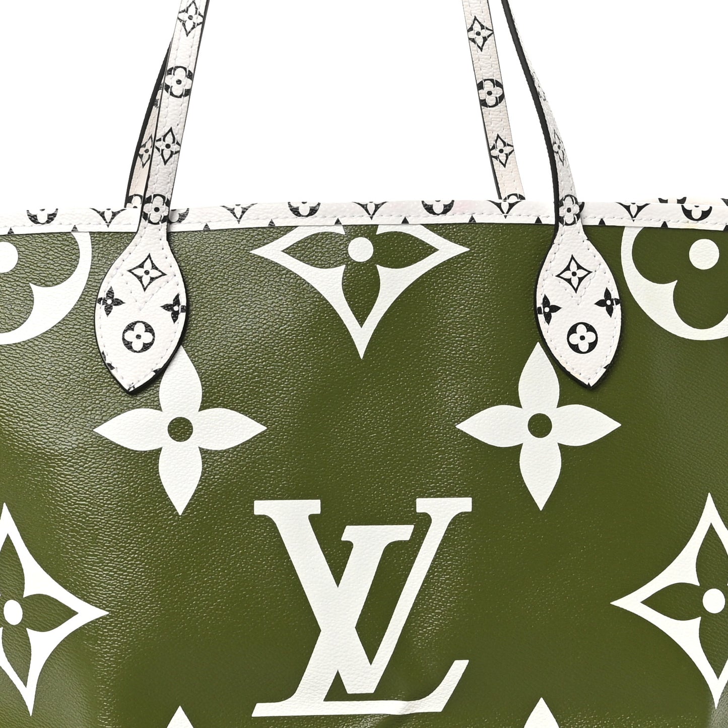 Monogram Giant Neverfull MM Kaki