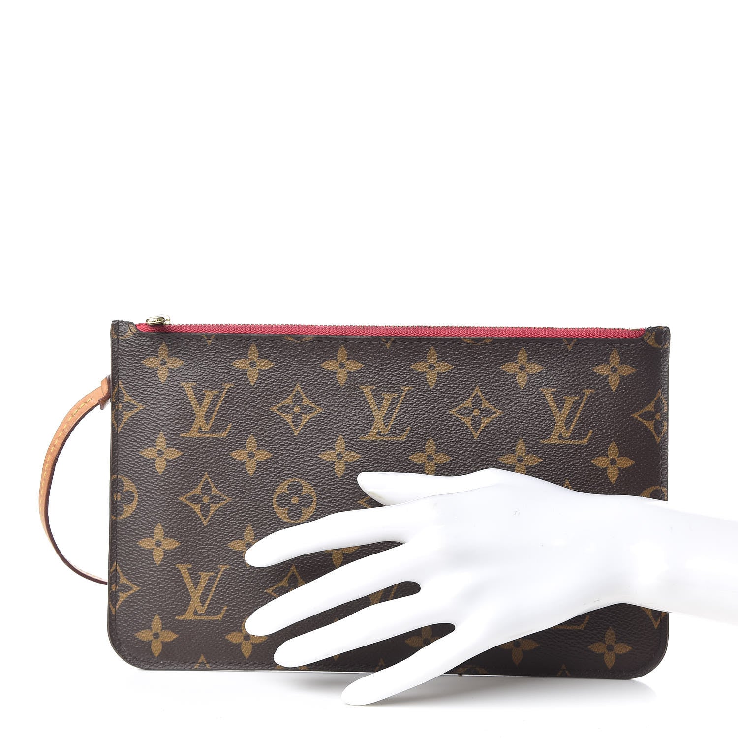 Louis Vuitton Monogram Neverfull MM GM Pochette Pivoine 2 of 9