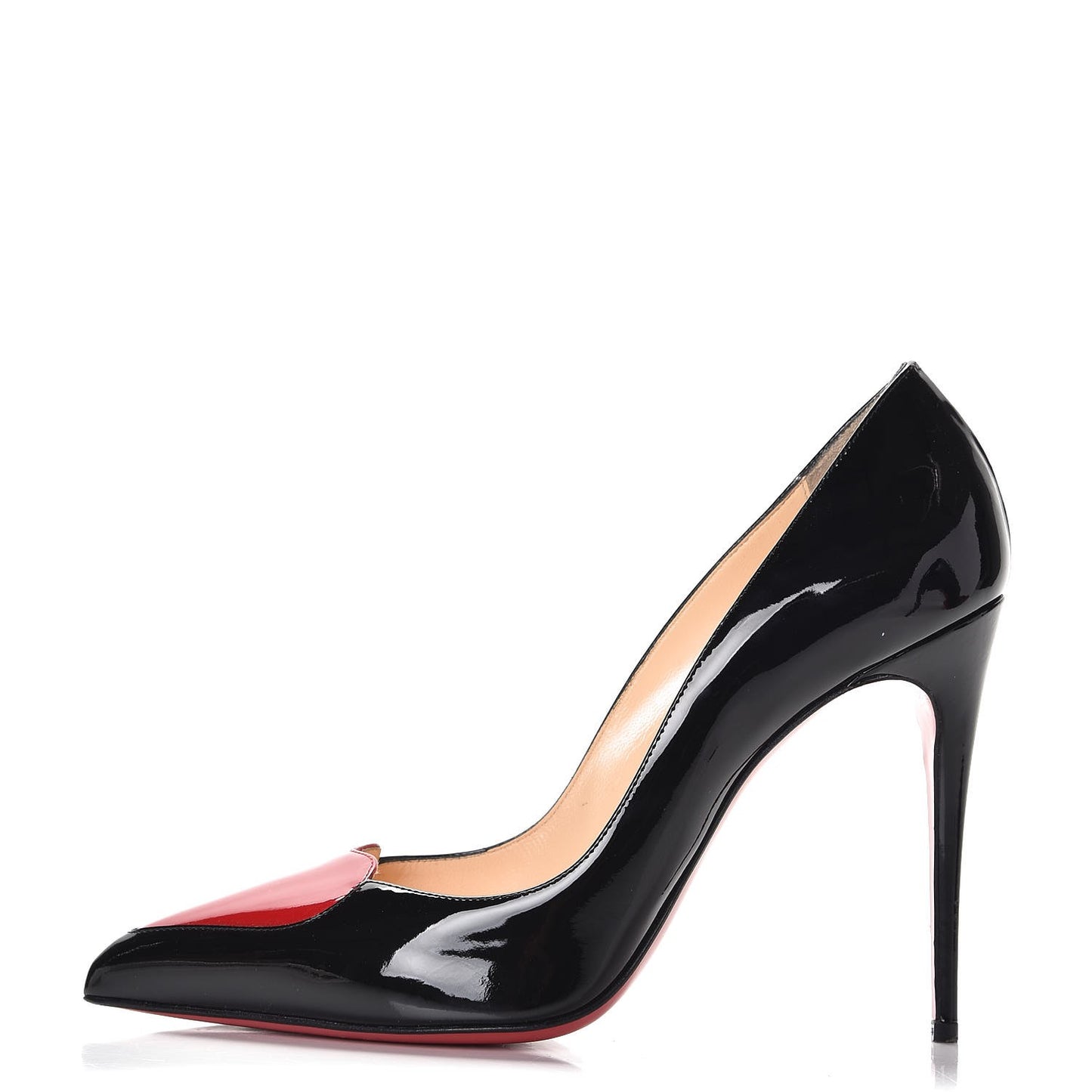 Patent Corafront 100 Pumps 39.5 Black Red