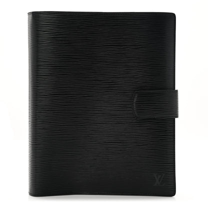 Louis Vuitton Epi Large Ring Agenda Black 1 of 7