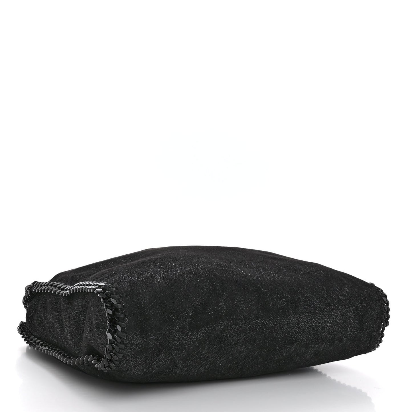 Shaggy Deer Falabella Fold Over Tote Black
