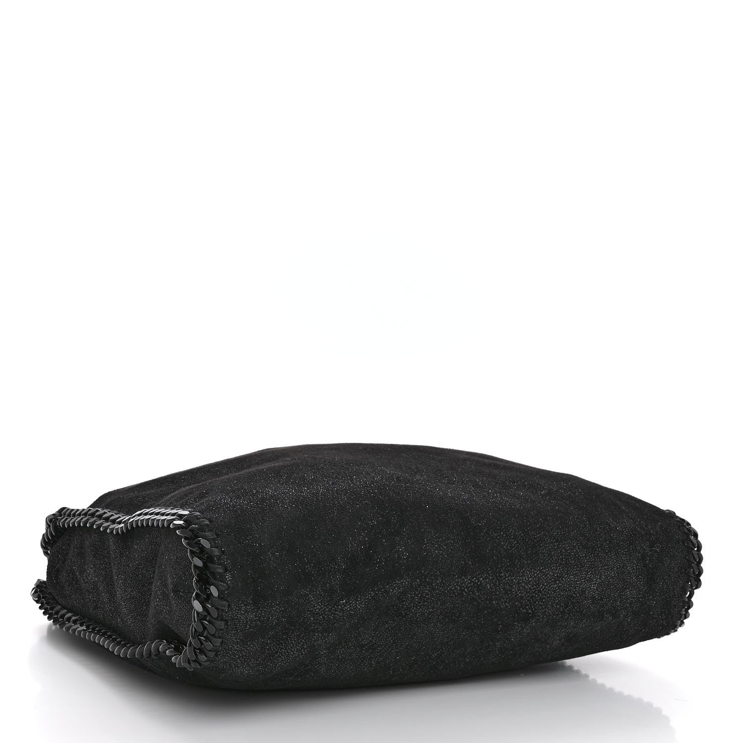 Stella McCartney Shaggy Deer Falabella Fold Over Tote Black 4 of 9