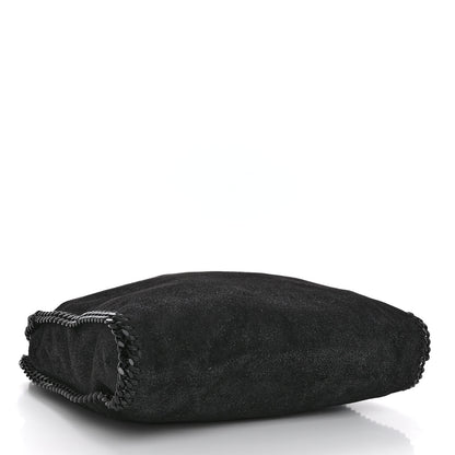 Stella McCartney Shaggy Deer Falabella Fold Over Tote Black 4 of 9