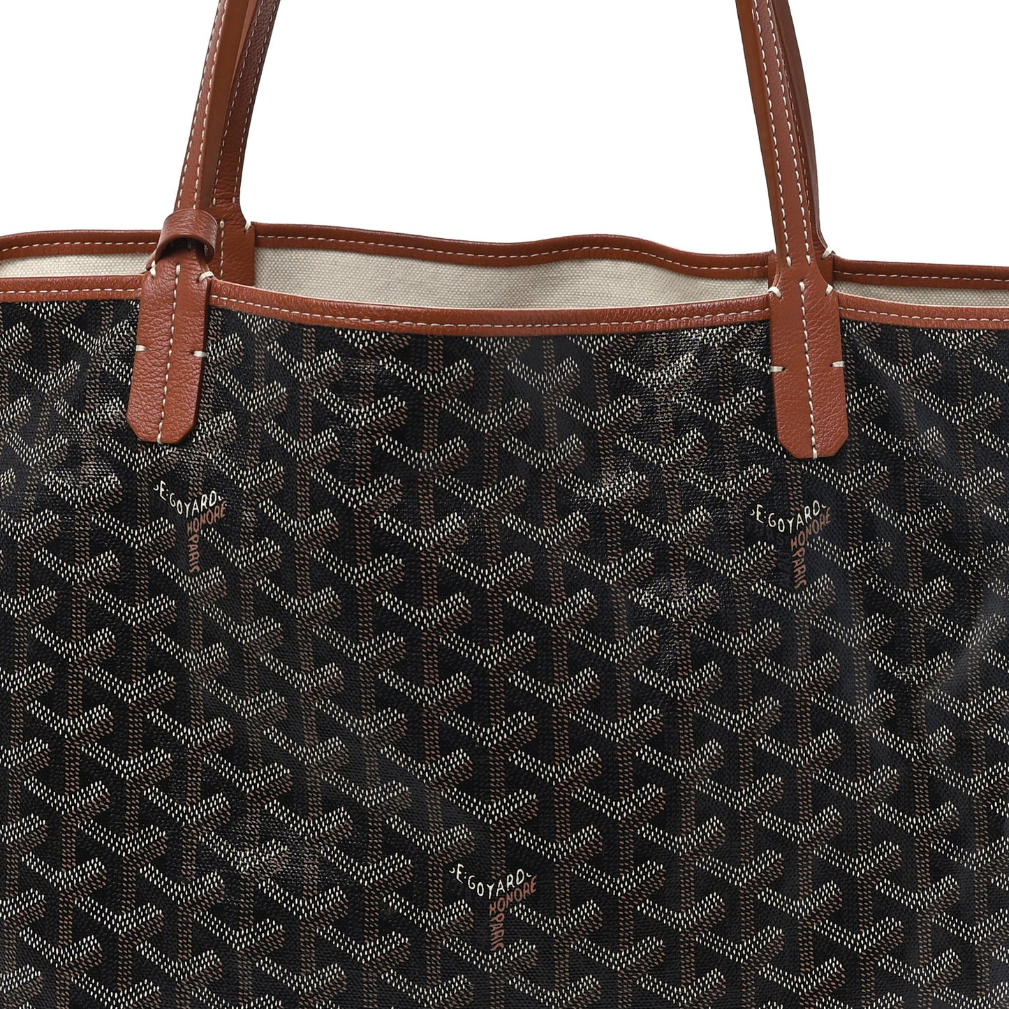 Goyardine Saint Louis GM Black Gold