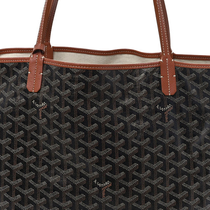 Goyard Goyardine Saint Louis GM Black Gold 9 of 12