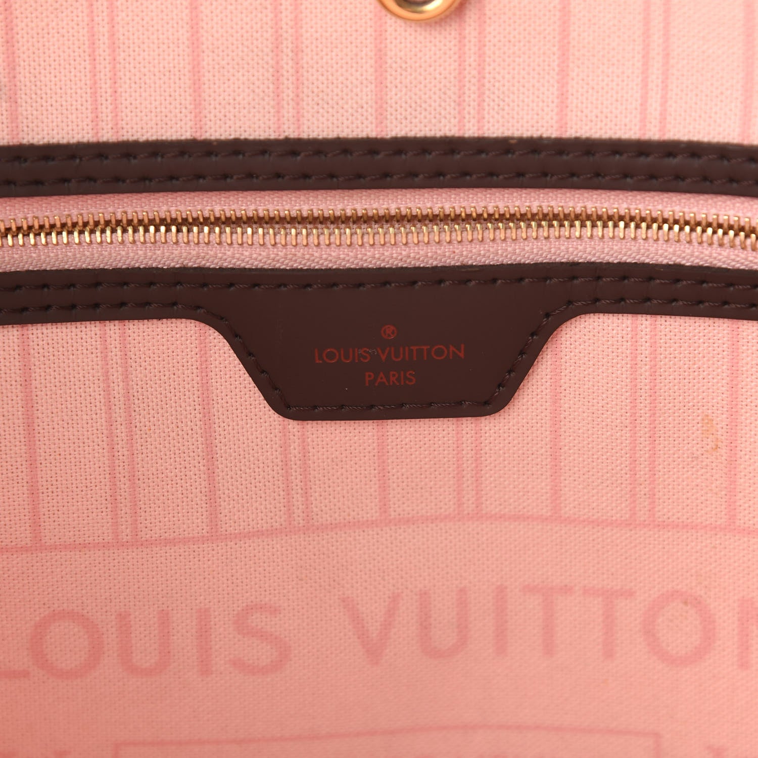 Louis Vuitton Damier Ebene Neo Neverfull MM Rose Ballerine 6 of 8