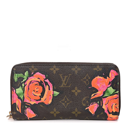 Louis Vuitton Monogram Roses Zippy Wallet 1 of 7