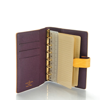 Louis Vuitton Epi Small Ring Agenda Cover Tassil 5 of 7