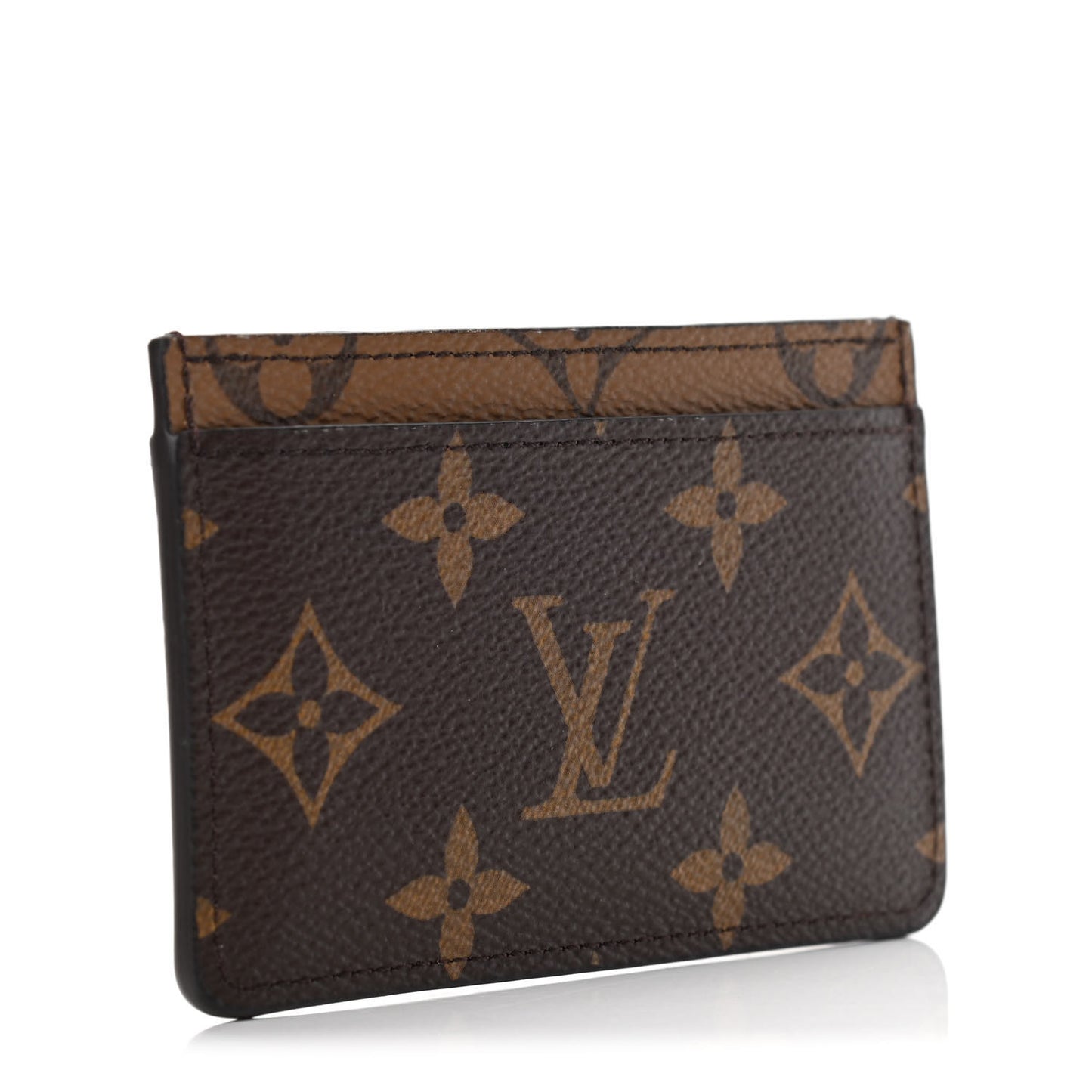 Reverse Monogram Card Holder