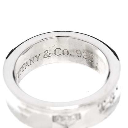 Tiffany Sterling Silver 1837 Band Ring 51 5.75 5 of 5