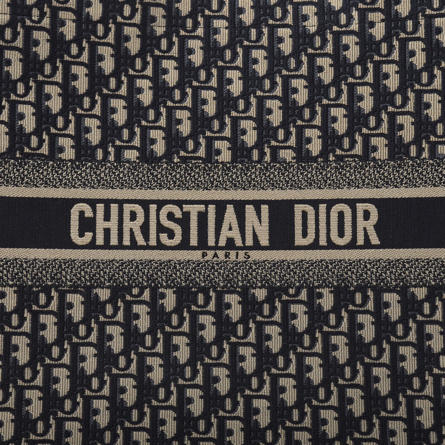 Christian Dior Oblique Book Tote Blue Multicolor 12 of 12