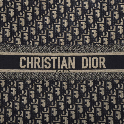 Christian Dior Oblique Book Tote Blue Multicolor 12 of 12